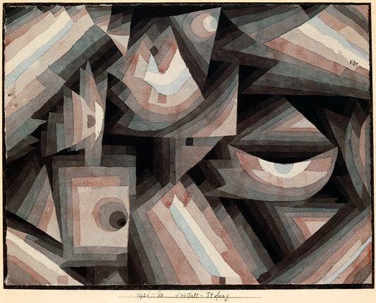 Paul Klee | Crystal Gradation