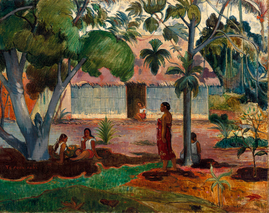 The Large Tree - Paul Gauguin, C. 1891