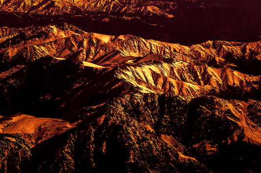 View of Pir Panjal Range from the skies - II
